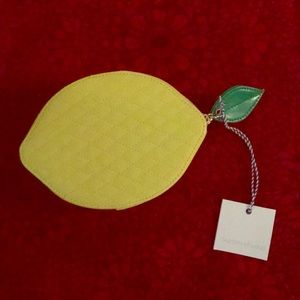 Tartan + Twine Lemon Fruit Cosmetic Case